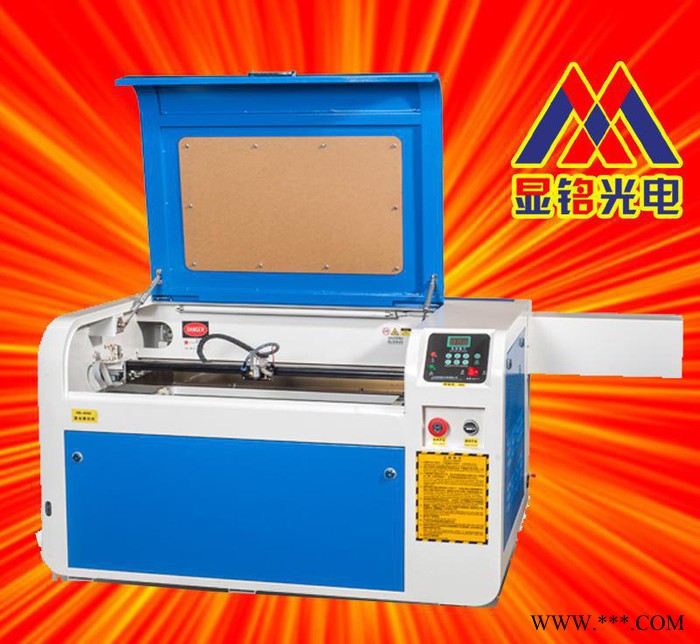 显铭4060水晶玻璃激光雕刻机玻璃刻字机黄金品**质服务高性价比图1