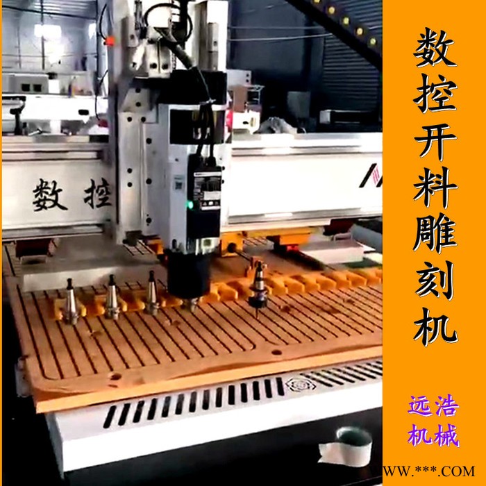 多头雕刻机厂家批发 数控橱柜木门雕刻机 PVC广告石材雕刻机图5