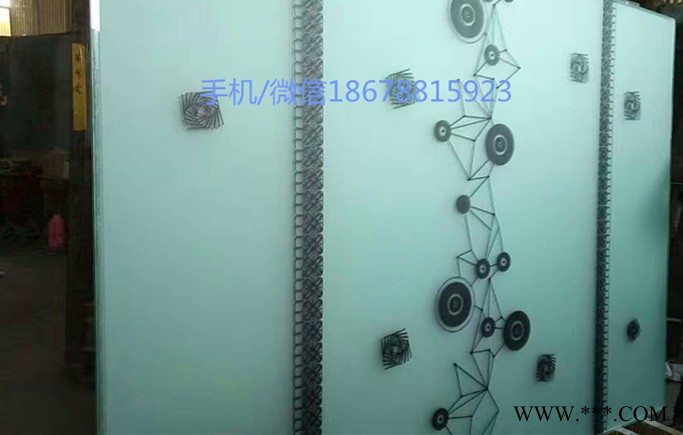 神工 供应艺术玻璃刻绘机 玻璃移门电脑刻字机图3