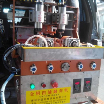 厂家供应双头橄榄核雕刻机   木工雕刻机  定制异型多头 雕刻机 厂家