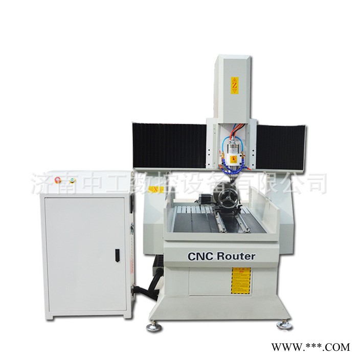 中工 6080 数控石材雕刻机厂家 玉石工艺品三维立体雕刻机6080图2