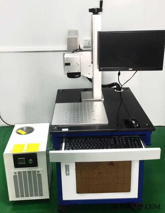 UV紫外激光打标机光纤3W/5W小型金属二维码玻璃刻字机手机壳雕刻机不锈钢激光打标机图4
