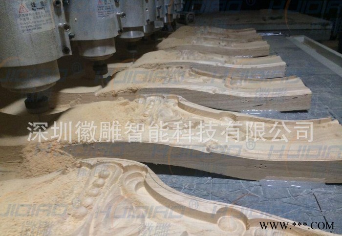 【木模雕刻机雕刻机】多头木工雕刻机 红木浮雕雕刻机HD-18图1