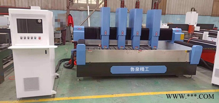 鲁泉精工2030重型石材雕刻机数控全自动大型石头墓碑石碑雕刻机 精创数控重型石材雕刻机图5