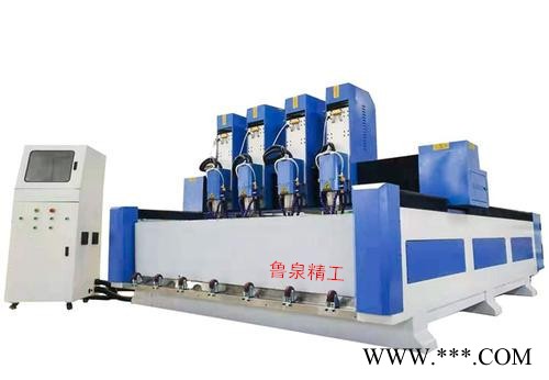 鲁泉精工2030重型石材雕刻机数控全自动大型石头墓碑石碑雕刻机 精创数控重型石材雕刻机图3