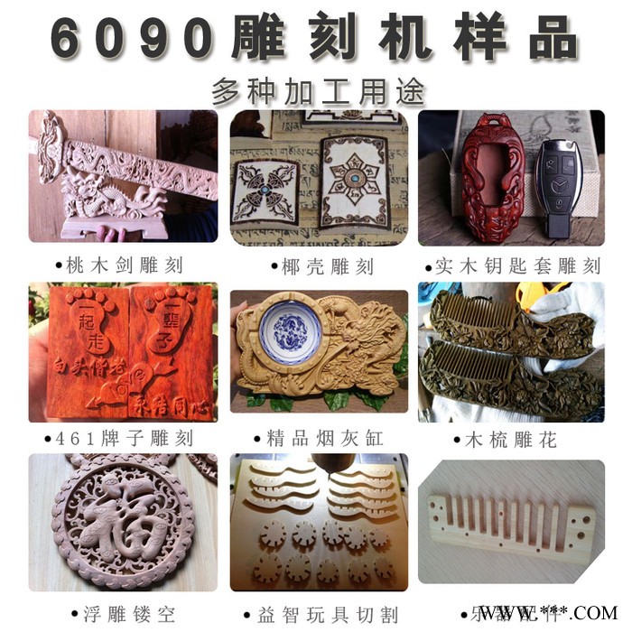 数控小型广告雕刻机6090木模雕刻机图2