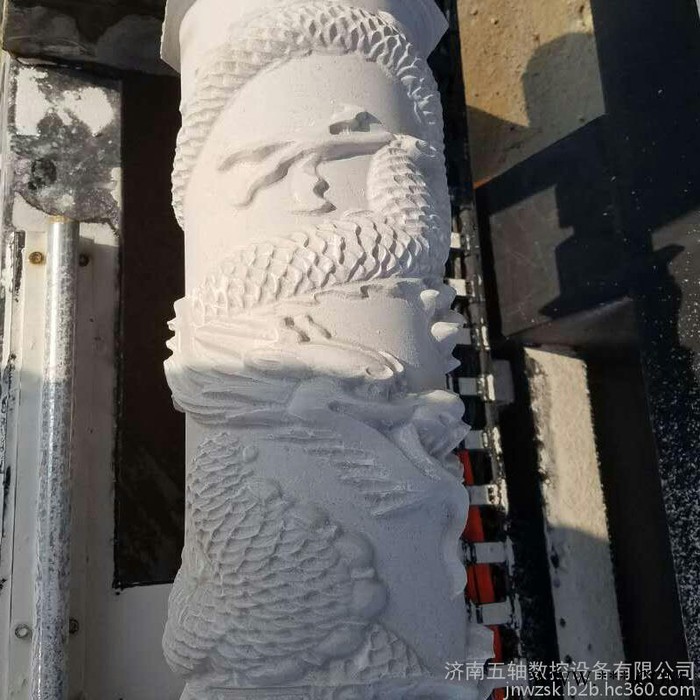 大型三维立体雕刻机 石狮子雕刻机 圆雕机 立体雕刻机 大型立体雕刻机四轴机器图2