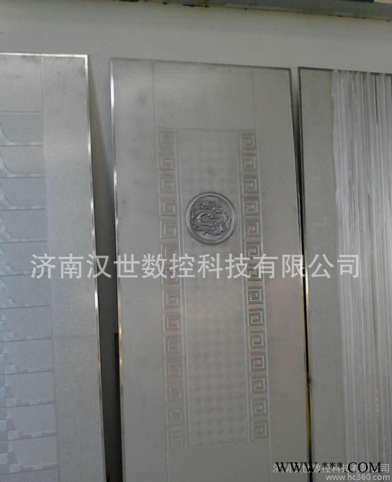 济南木工雕刻机 广告石材铝板雕刻机 高精度金属铜门雕刻机图1