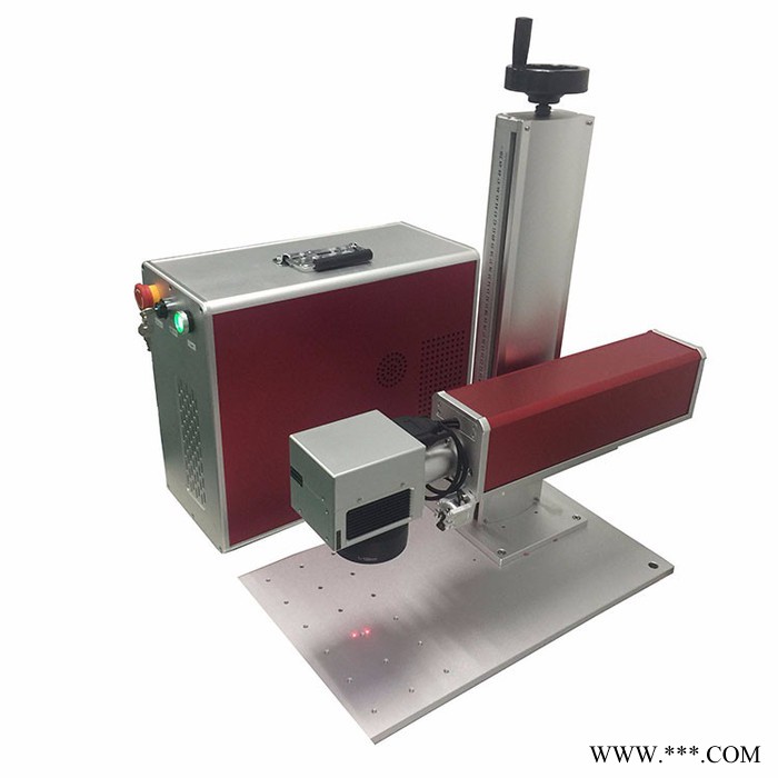 华和激光便携式光纤激光打标机小型30W金属刻字机不锈钢打码机厂家生产铭牌标牌镭射机雕刻机图1