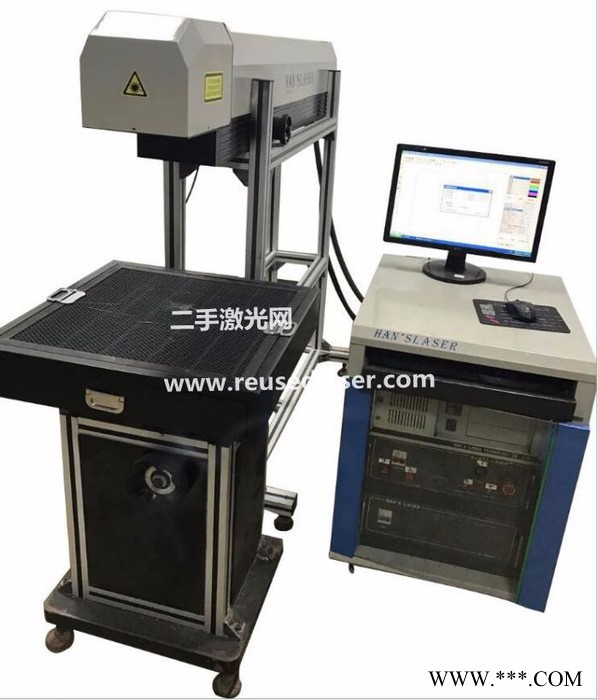 二手大族二氧化碳激光打标机100w CO2激光刻字机转让价格图4