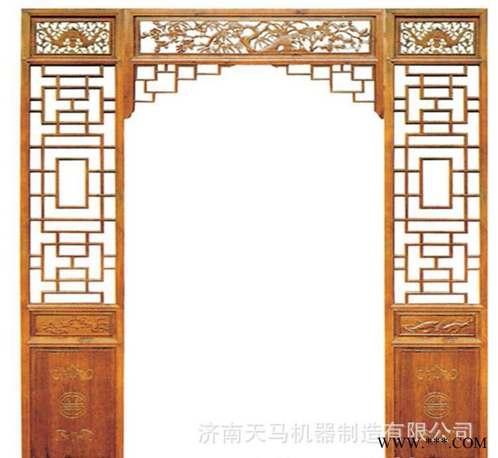 黑檀木工雕刻机 牌匾雕刻机 三工序复合门雕刻机 泡沫石材雕刻机图3