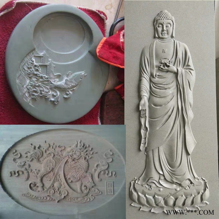 五轴数控6090石材雕刻机6090 浮雕线雕雕刻小型雕刻机图1