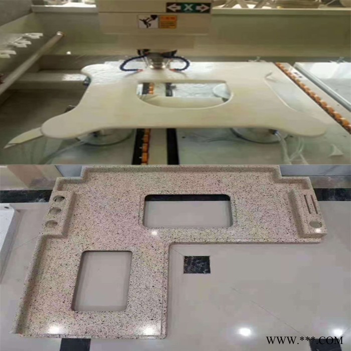 石英石台面加工中心 台面加工中心雕刻款 石材雕刻机 石英石加工中心图1