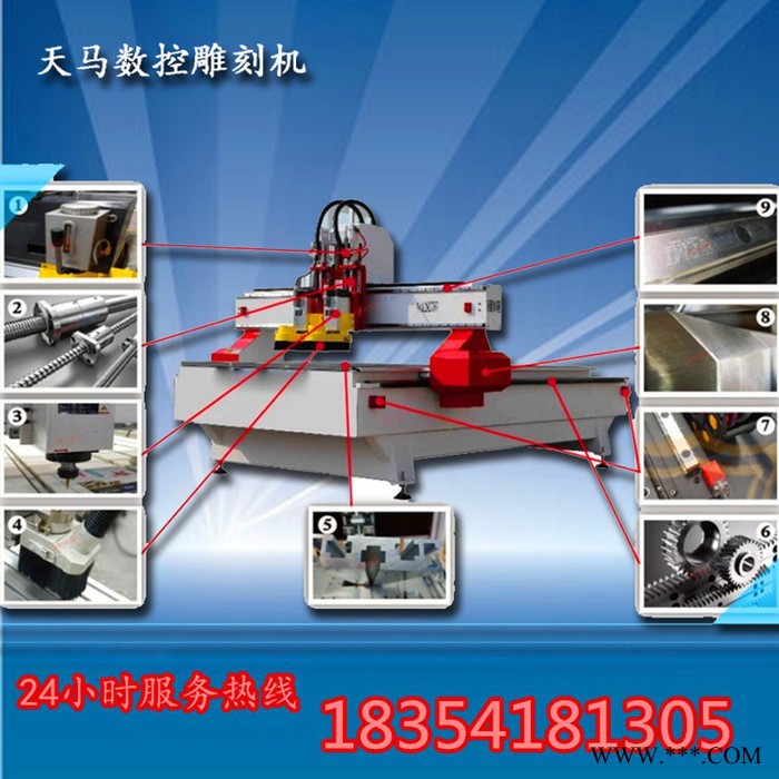 天马1325 石材雕刻机 数控木工雕刻机图6
