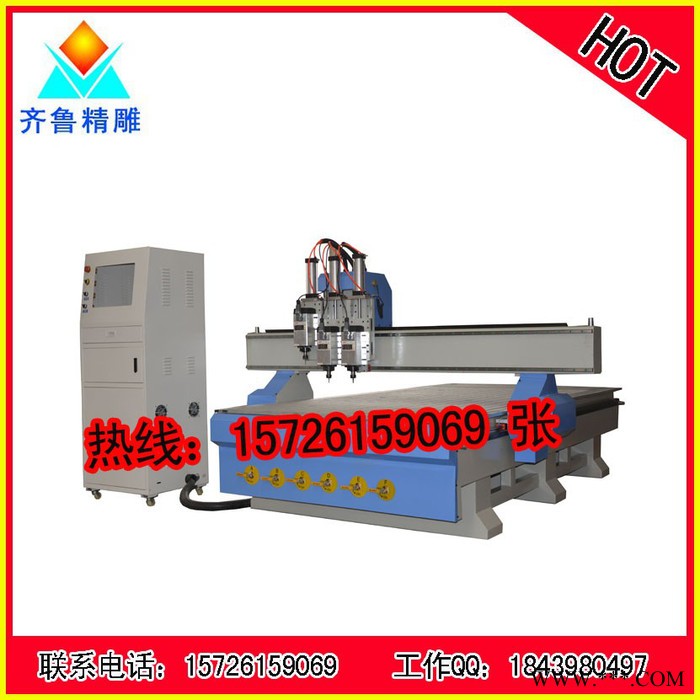 移门橱柜门雕刻机/气动三头雕刻机/数控木工雕刻机/雕刻机cnc图3
