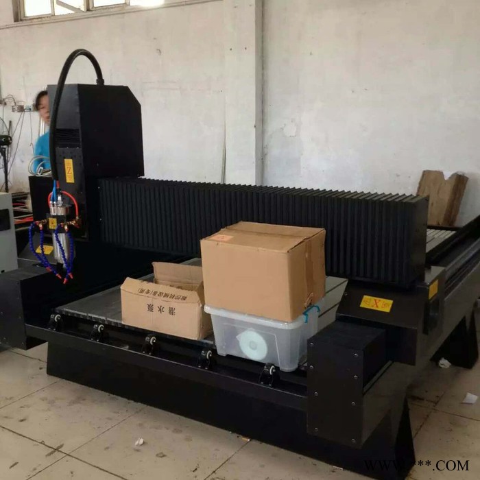 四川1325石材浮雕雕刻机 大理石青石重型墓碑刻字机器图2