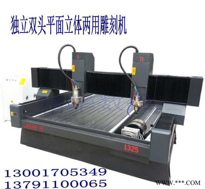 石材雕刻机 电脑数控雕刻机济南数控雕刻机 重型石材立体雕刻机图1