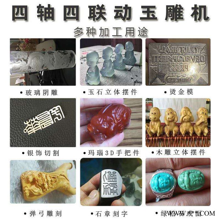 数控石材雕刻机 全自动佛像三维立体圆雕机图6