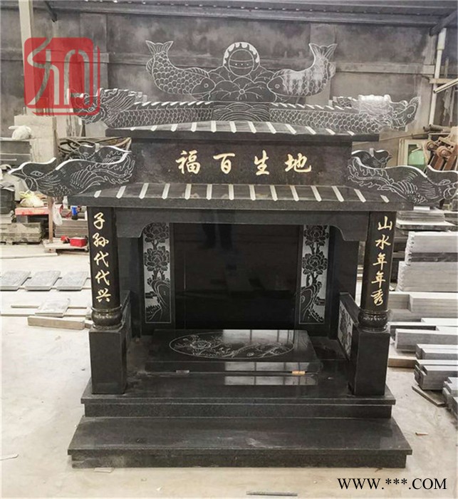 本地汉白玉家族墓碑 浮雕等工艺 墓碑石材雕刻机价格图3