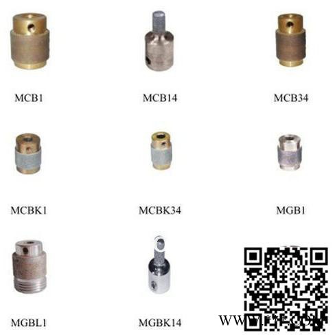曼德MCBK34 金刚石工具 五金配件切砖机充电羊毛轮磨轮石材雕刻机 砂轮玻璃陶瓷研磨工具 多尺寸磨轮五金配件图1