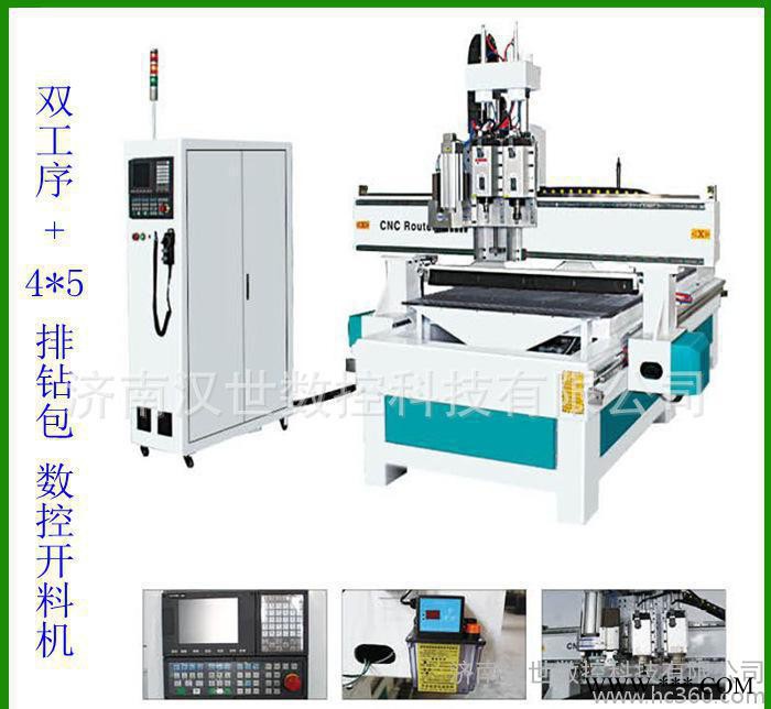 [汉世] 数控木工开料机 板式家具生产线生产 木工雕刻机图1