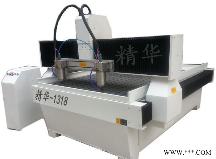 雕刻机 石材雕刻机墓碑雕刻机小型石材大理石浮雕1318双头包邮图1
