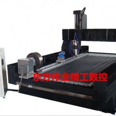 CE认证，东方伟业1325电动数控石材雕刻机，大理石墓碑刻字，砂岩浮雕