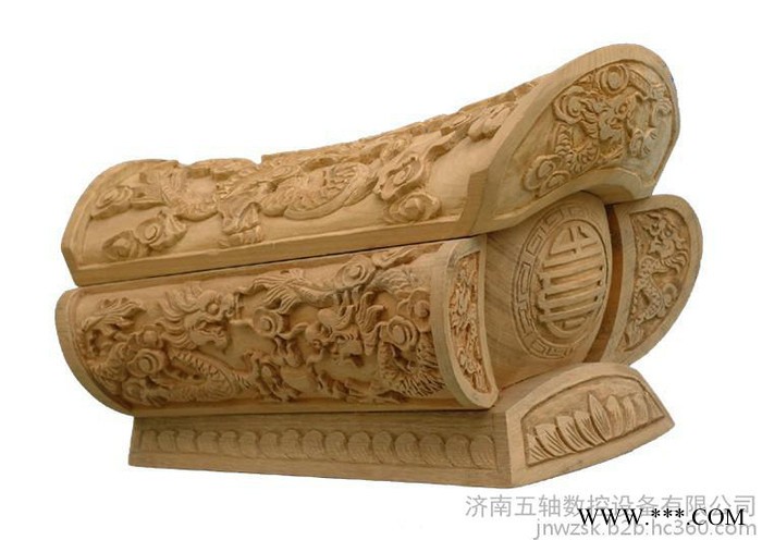 木工雕刻机 棺材寿材雕刻机厂家  五轴数控雕刻机报价图2