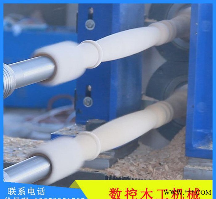 数控木工雕刻机全自动雕刻高效节能易操作可制作木质栏杆柱图2