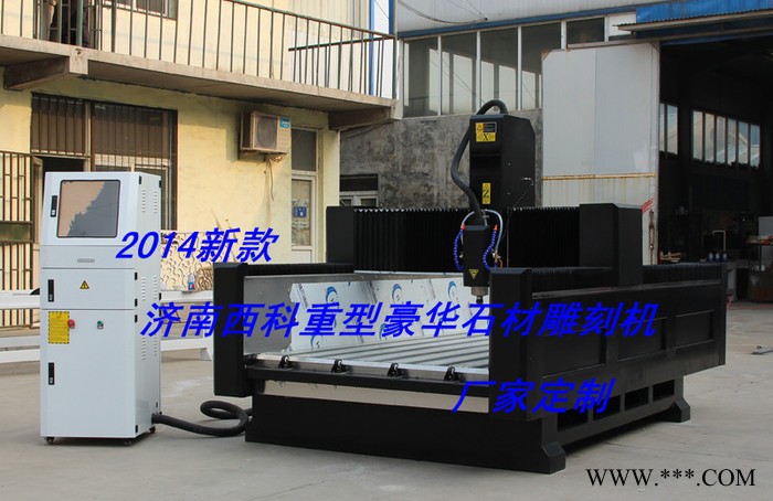 雕大型立式圆柱立体石材佛像石材雕刻机图1