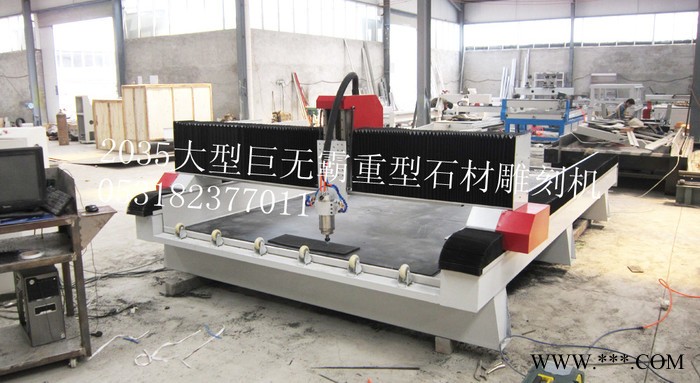 雕大型立式圆柱立体石材佛像石材雕刻机图2