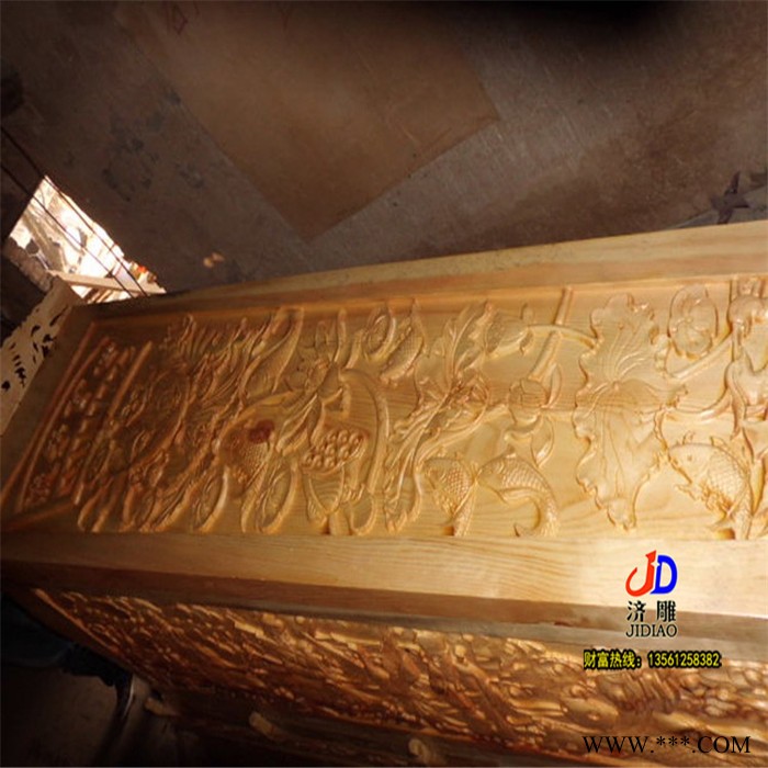 济雕1825寿材棺材板雕刻机双头实木家具雕刻机 寿材雕刻机图6