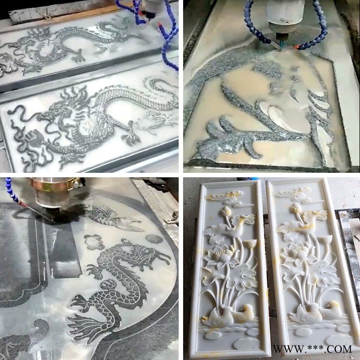 鲁泉精工1325墓碑雕刻机 大理石背景墙雕刻机 石材雕刻机 龙凤柱雕刻济南**图4