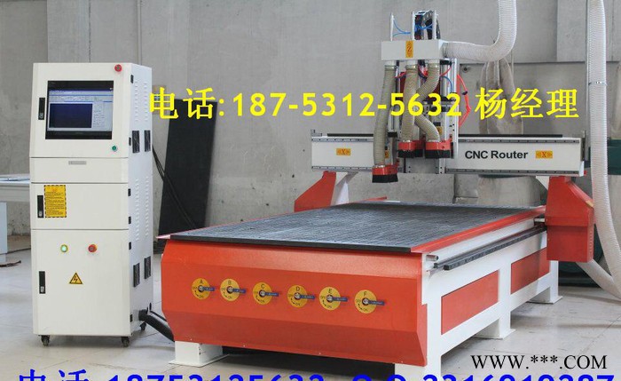 通州衣柜门雕刻机，江苏1325木工雕刻机，淮安、泰州移门雕刻图2