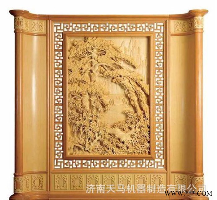 多头木工雕刻机 平面立体浮雕镂空木工雕刻机 石材雕刻机图3