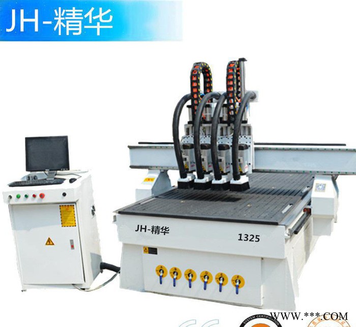 木工雕刻机 电脑数控1325多工序自动换刀全自动cnc木工开料机图2