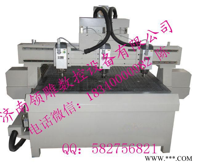 盘龙柱雕刻机 数控立体木工雕刻机 济南领雕数控雕刻机图1