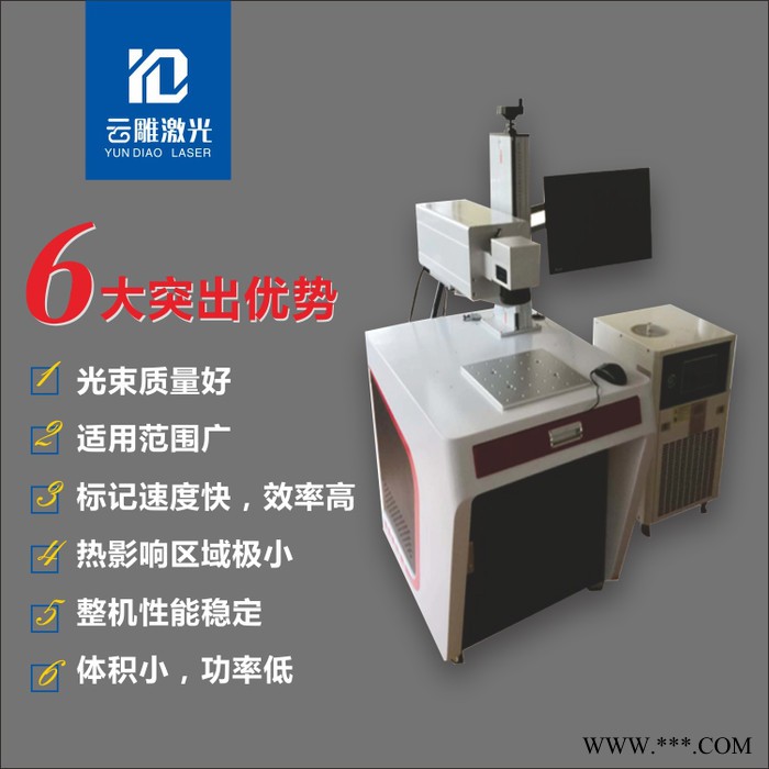 云雕YDJG – ZW-3W/5W/10W/12W 打标机 紫外镭射机喷码机激光雕刻机 镭射激光雕刻机 激光雕刻机厂家图2