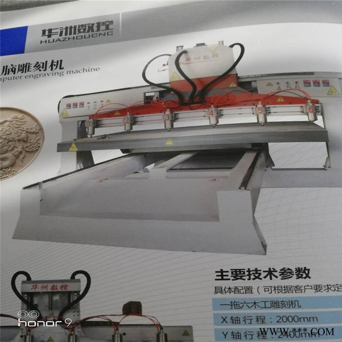 华洲数控雕刻机 木工雕刻机 电动雕刻机 多轴雕刻机 浮雕机 厂家定做图3