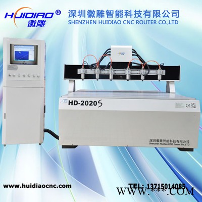 供应惠州徽雕雕刻机 HD-2020S-6石材雕刻机  雕刻机生产厂家图1