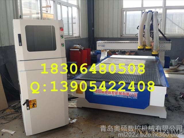 **推荐三头全自动木工雕刻机、移门木工精细雕刻机、电脑雕刻机图1