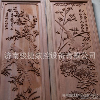 气动三头自动换刀木工雕刻机 1325三维立体多功能四轴佛像雕
