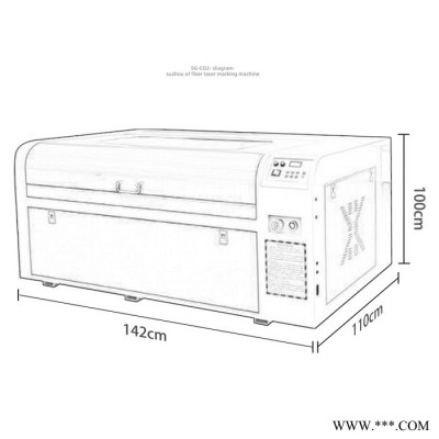 【光谷】激光雕刻机亚克力塑料刻字木板皮革布料毛绒玩具皮带工业切割激光打标机