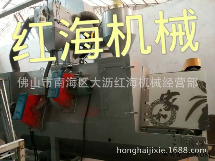 佛山喷砂机瓷砖无气喷砂机陶瓷背景墙喷砂雕刻机佛山红海喷砂机厂图2
