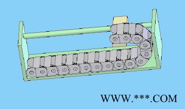尼龙拖链2535雕刻机45黄点坦克链 雕刻机工程尼龙拖链 机床耐磨塑料拖链 性价比高图8