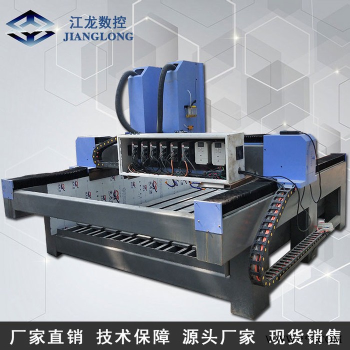 江龙2025 石材雕刻机 重型独立双头石雕浮雕机大型数控墓碑刻字浮雕镂空 **图5