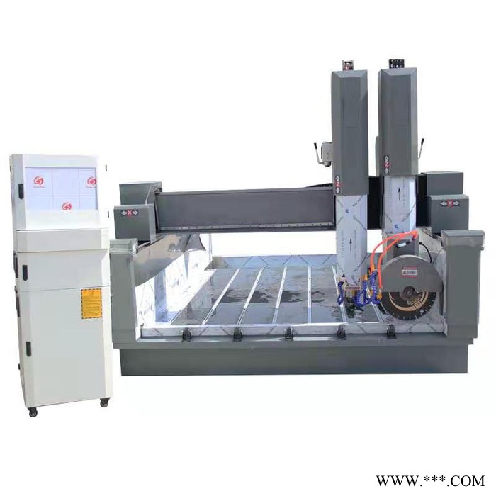 铭刻数控MK2520重型石材仿形机  墓碑开粗 刻字一体机 墓碑雕刻机价格图3