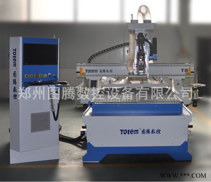 图腾圆盘换刀加工中心木工雕刻机板式家具生产线数控开料机雕刻机图6