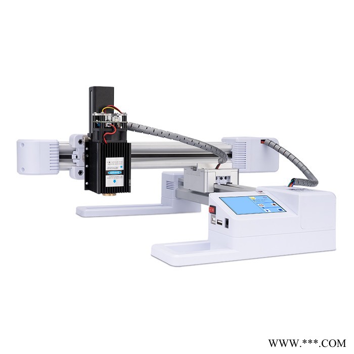 雕将J3大功率5.5W小型激光雕刻机 微型打标机 迷你刻字机 家用切割机 可雕刻金属漆面、木材、竹材、塑胶、皮革、骨头等图3