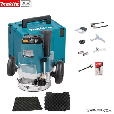 makita牧田3612电木铣雕刻机 3612C调速电木铣木工开槽电动工具 电木铣雕刻机 调速电木铣木工开槽电木铣雕刻机